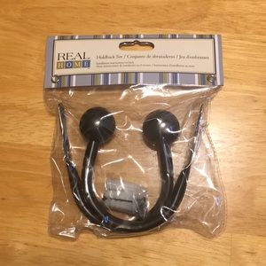 DONATED-Pair of Curtain holdbacks